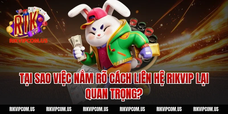 Tại sao việc nắm rõ cách liên hệ Rikvip lại quan trọng?